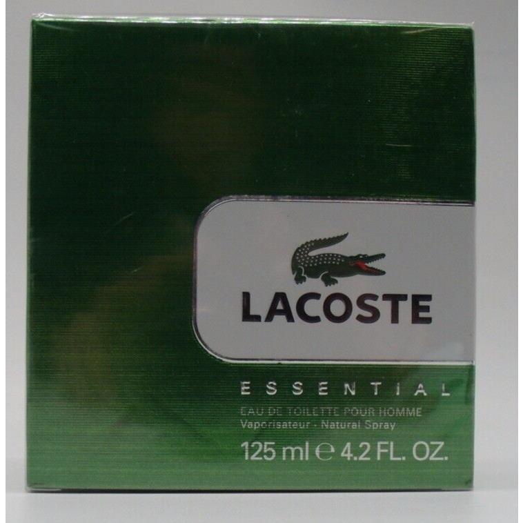 Lacoste Essential Eau De Toilette Natural Spray For Men 4.2 fl oz