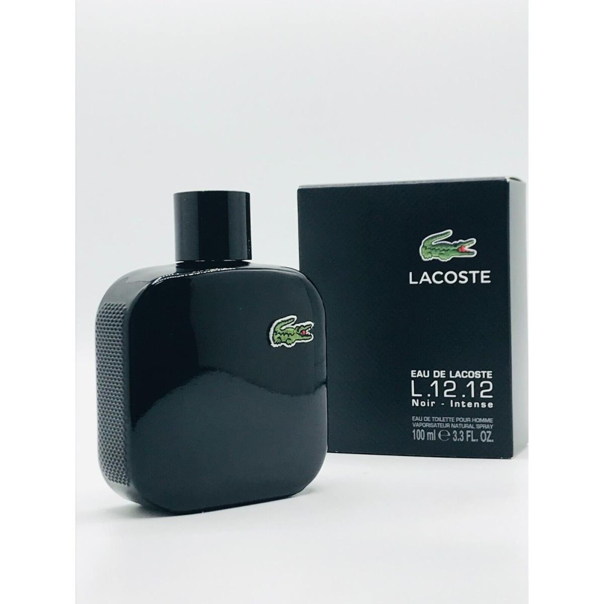 Lacoste L.12.12 Noir Intense Men Cologne Spray 3.3 oz