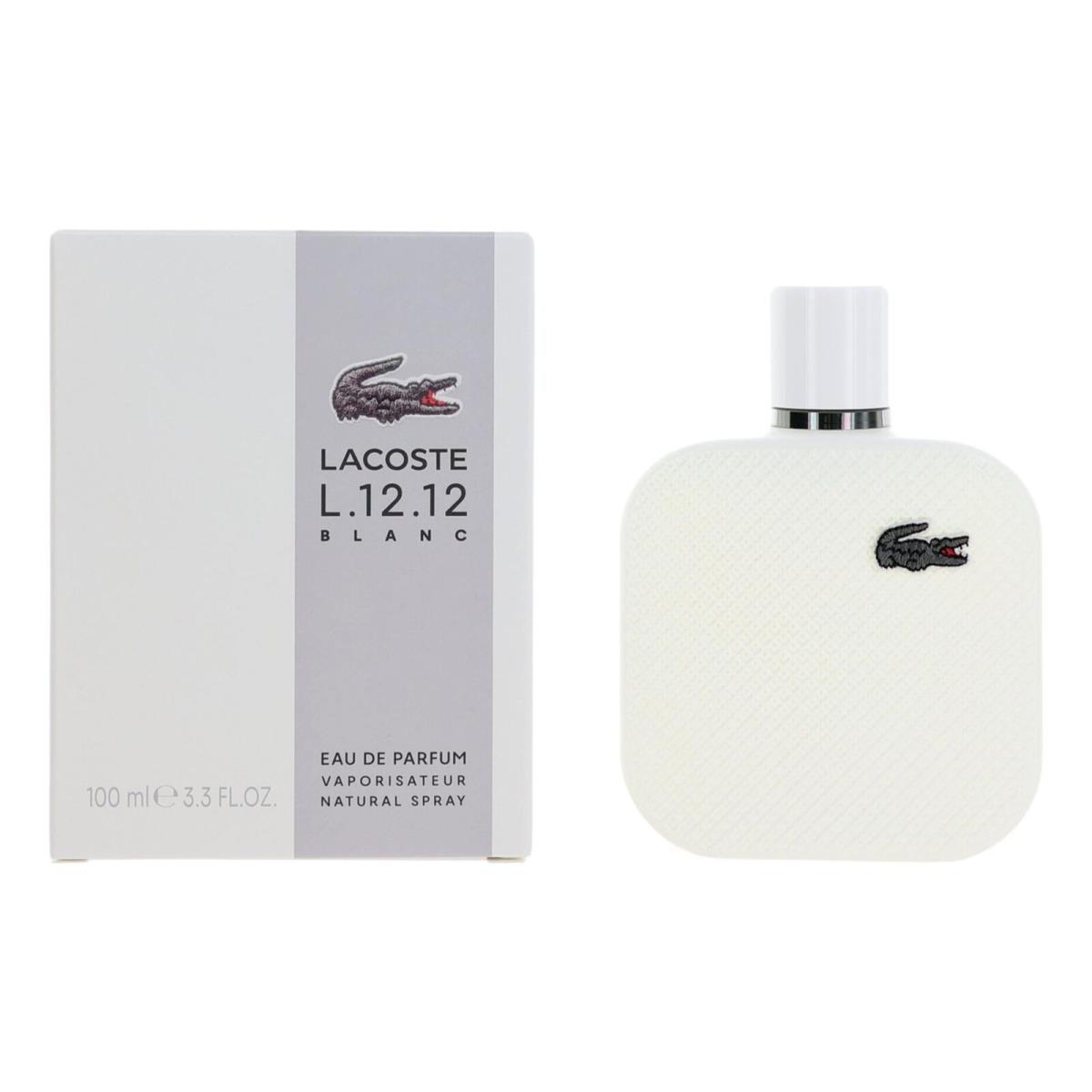 Lacoste L.12.12 White Blanc by Lacoste 3.3 oz Edp Spray For Men