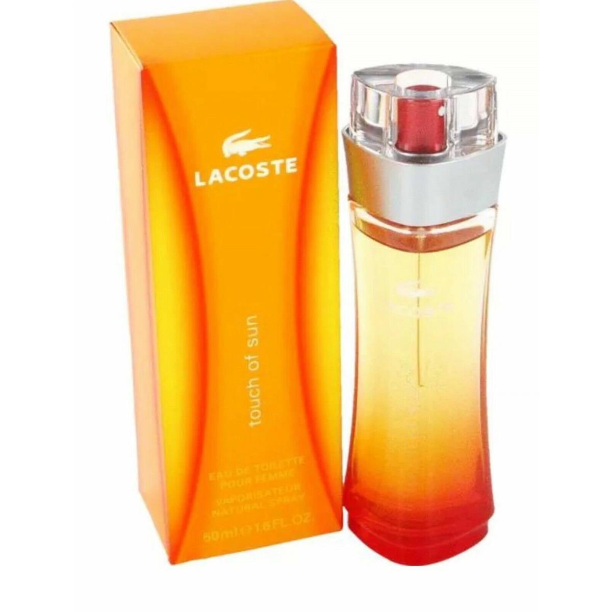 Lacoste Touch of Sun 3 Oz 90 Ml 3.4 Eau De Toilette Spray For Women Rare