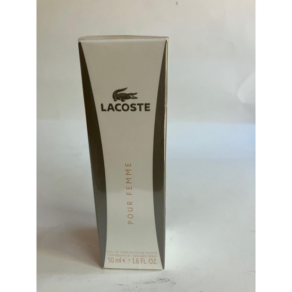 Lacoste Pour Femme 1.6oz Edp Spray White Box Rare