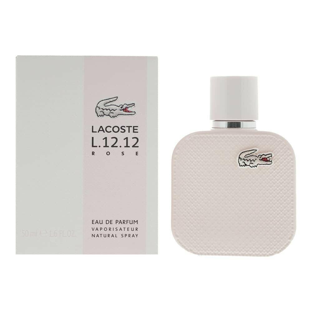 Lacoste L.12.12 Rose 1.6oz. 50ml Eau de Parfum Spray For Women