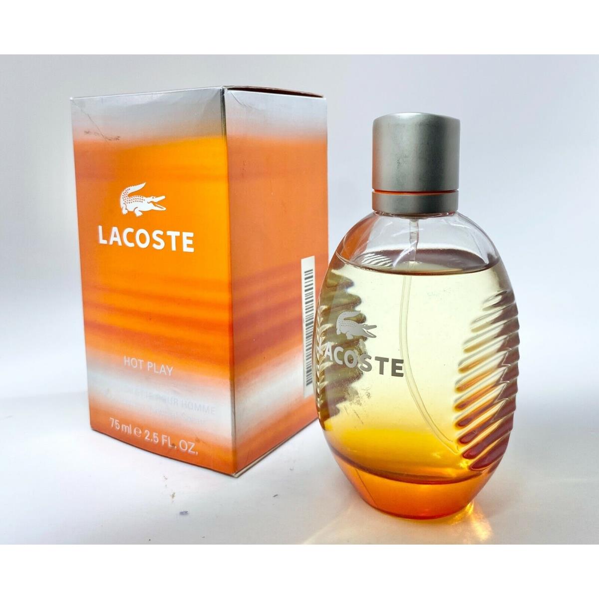 Lacoste Hot Play For Men 75ml/2.5oz