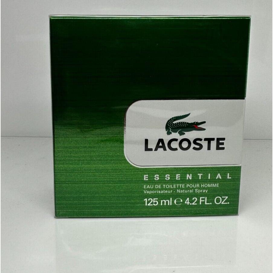 Lacoste Essential 4.2 oz 125 ml Edt Spray Men