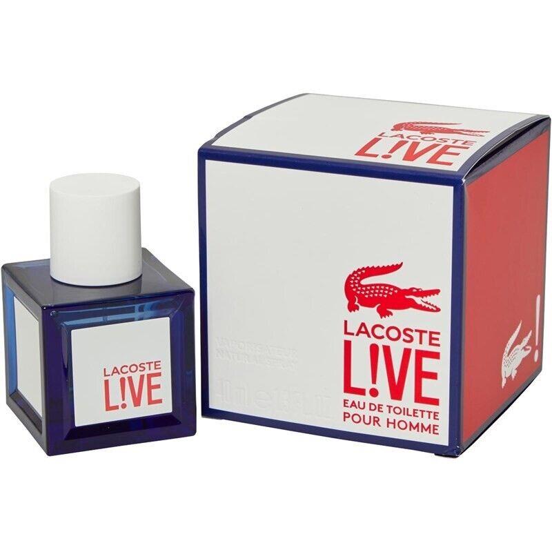 Lacoste Live Pour Homme by Lacoste For Men Edt 1.3 FL OZ / 40ML Spray