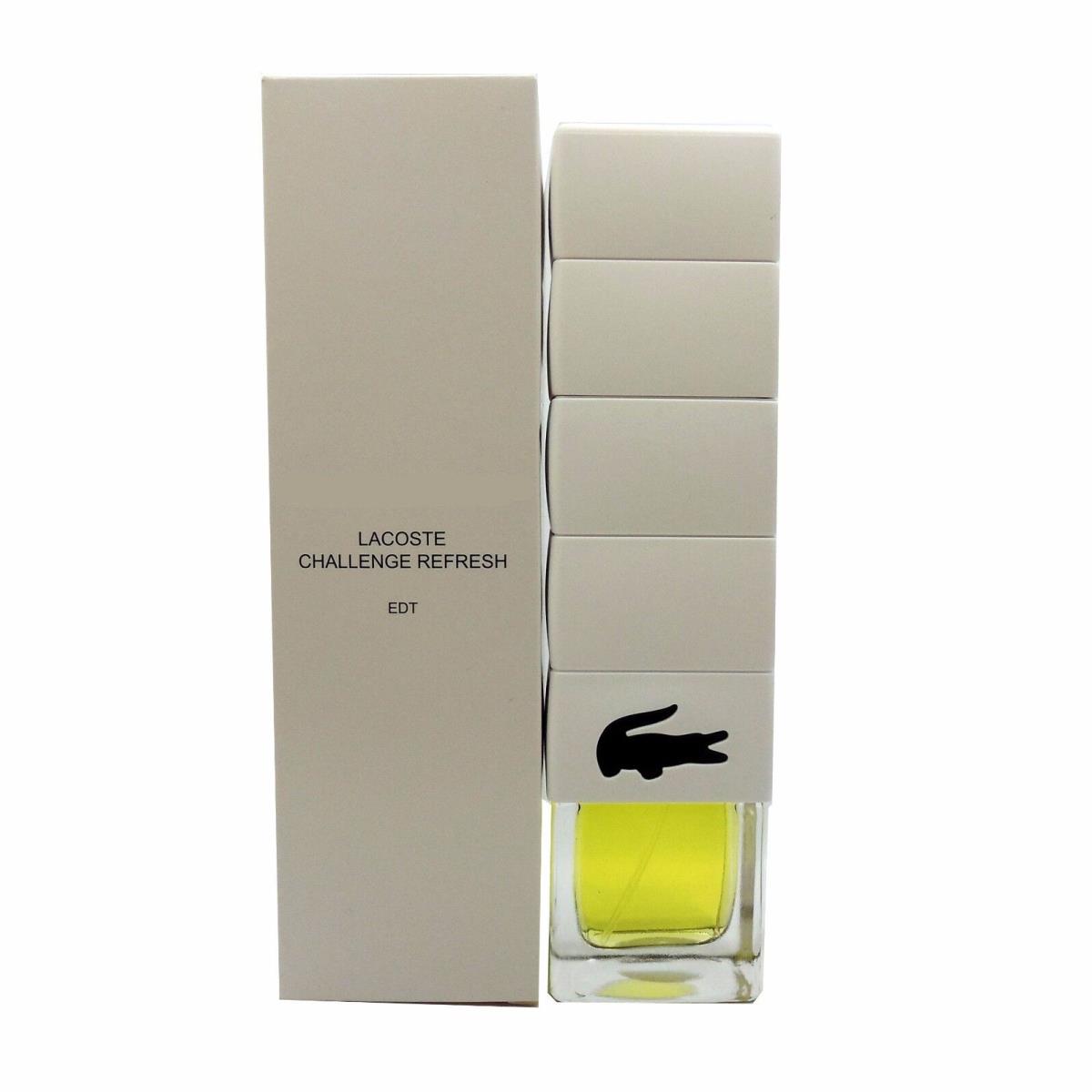 Lacoste Challenge Refresh Eau DE Toilette Natural Spray 90 ML/3.0 Fl.oz. T