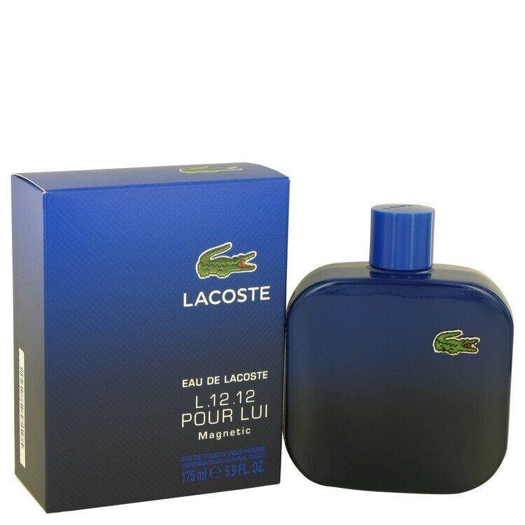 Lacoste Men`s Eau de Lacoste Men`s L.12.12 Magnetic Edt Spray 5.9 oz . Huge