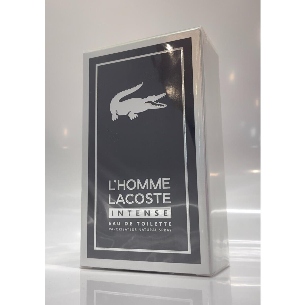 Parfum Men Lacoste L`homme Intense Eau DE Toilette Natural Spray 100 ML/3.3 OZ