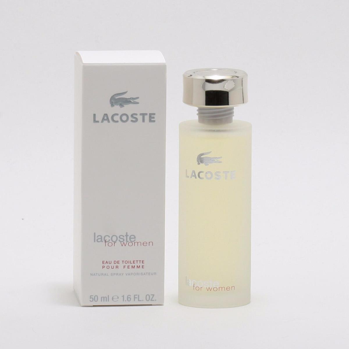 Lacoste For Women by Lacoste 1.6oz Edt For Women Box