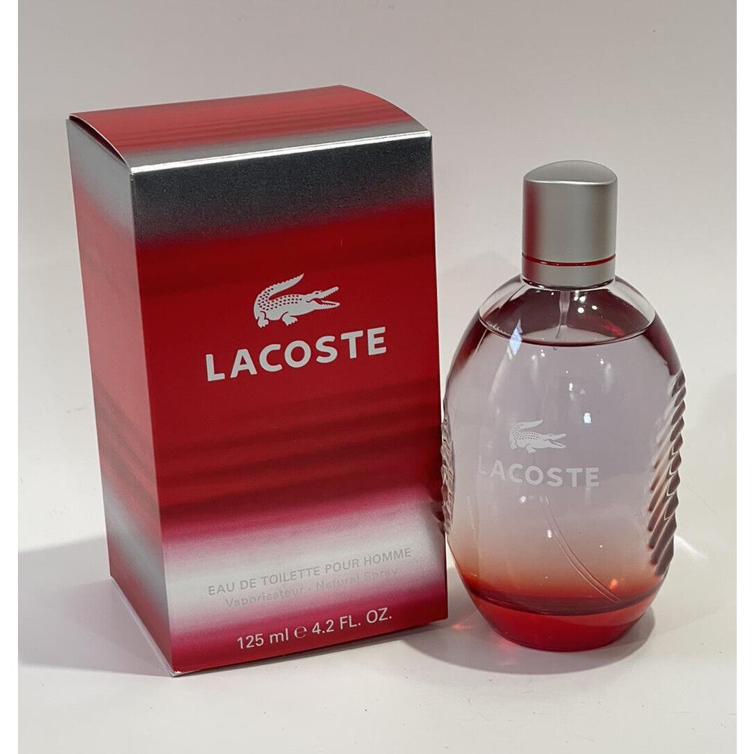 Lacoste red mens perfume best sale