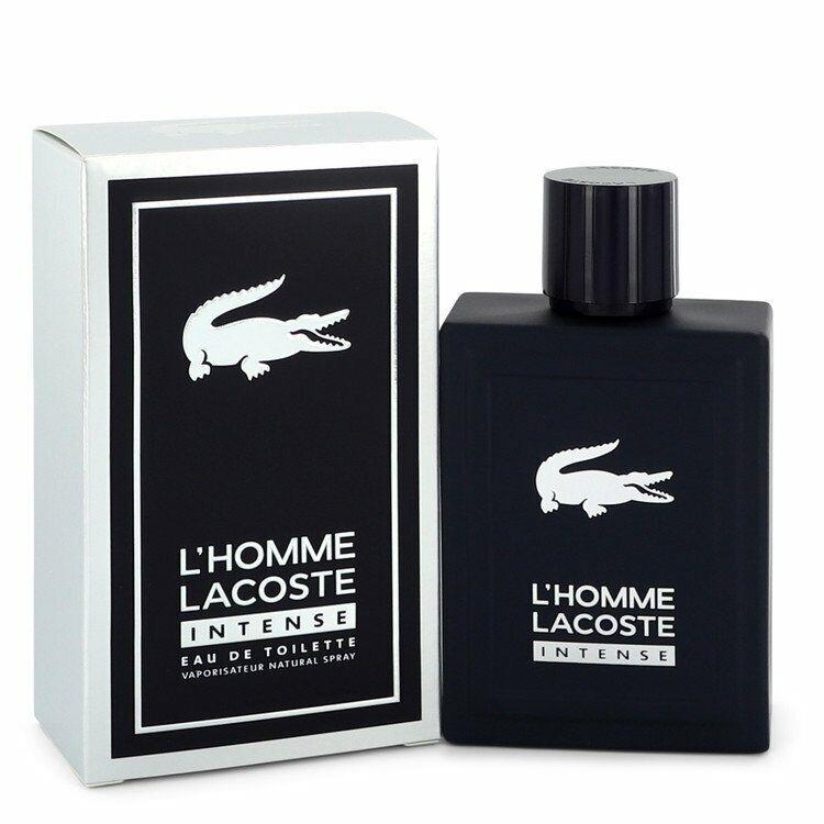 Lacoste L`homme Intense by Lacoste 3.3 oz Edt Cologne Spray For Men