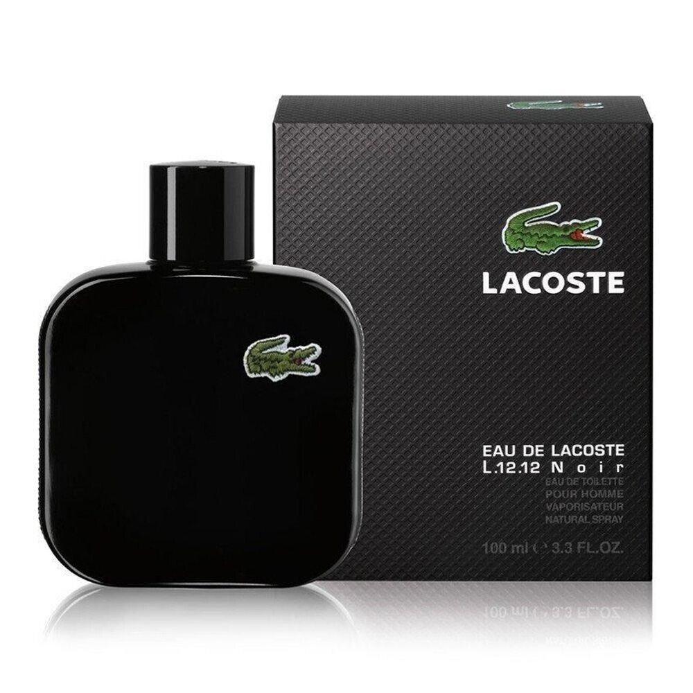 Eau De Lacoste L.12.12 Noir For Men 3.3 oz Eau de Toilette Spray