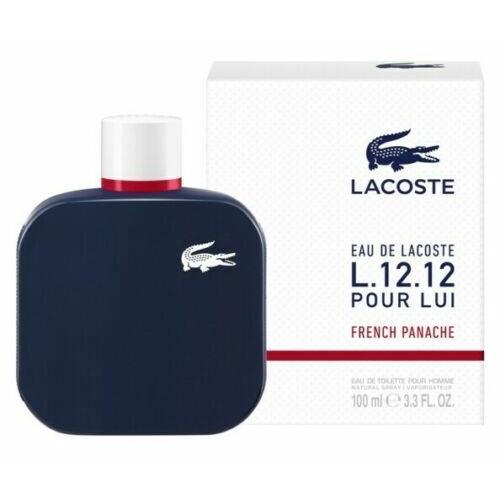 Lacoste L.12.12 French Panache Men 3.3 oz 100 ml Eau De Toilette Spray