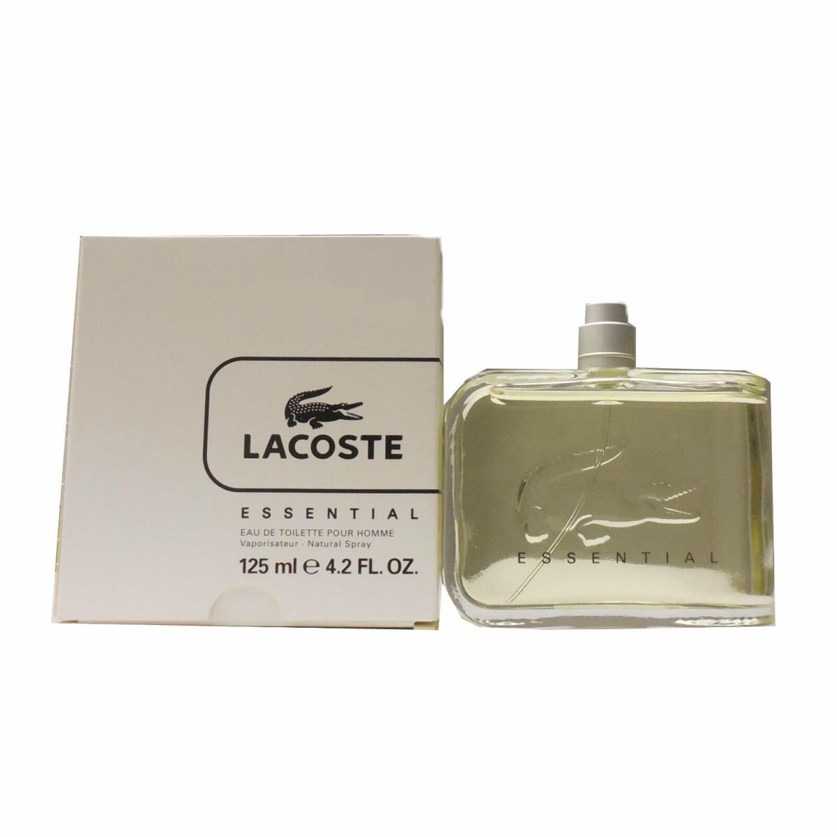 Lacoste Essential Pour Homme Eau DE Toilette Natural Spray 125 ML/4.2 Fl.oz. T