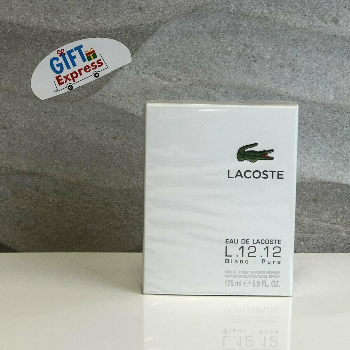 Lacoste L.12.12 Blanc Edt Spray 5.9 oz oz For Men