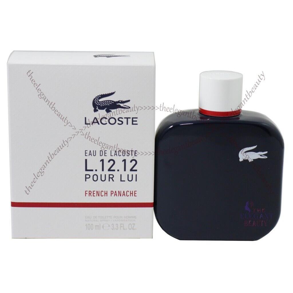 Eau De Lacoste L.12.12 French Panache 3.3/3.4.oz Edt Spray For Men