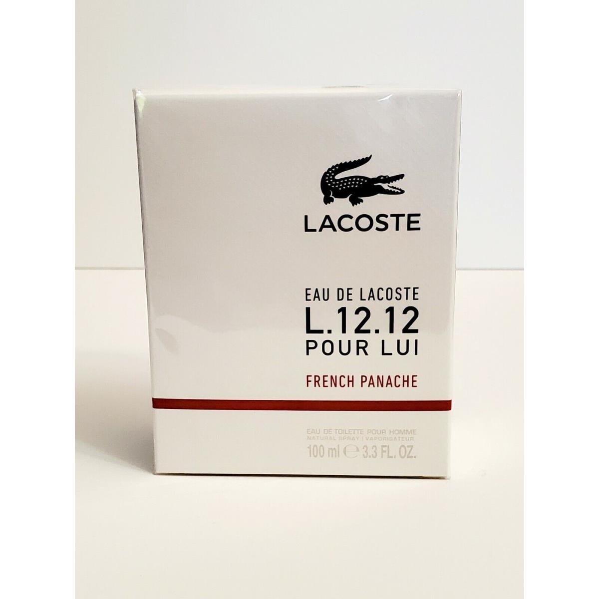 Lacoste Eau De Lacoste Pour Lui French Panache 3.4 oz / 100 ml Edt