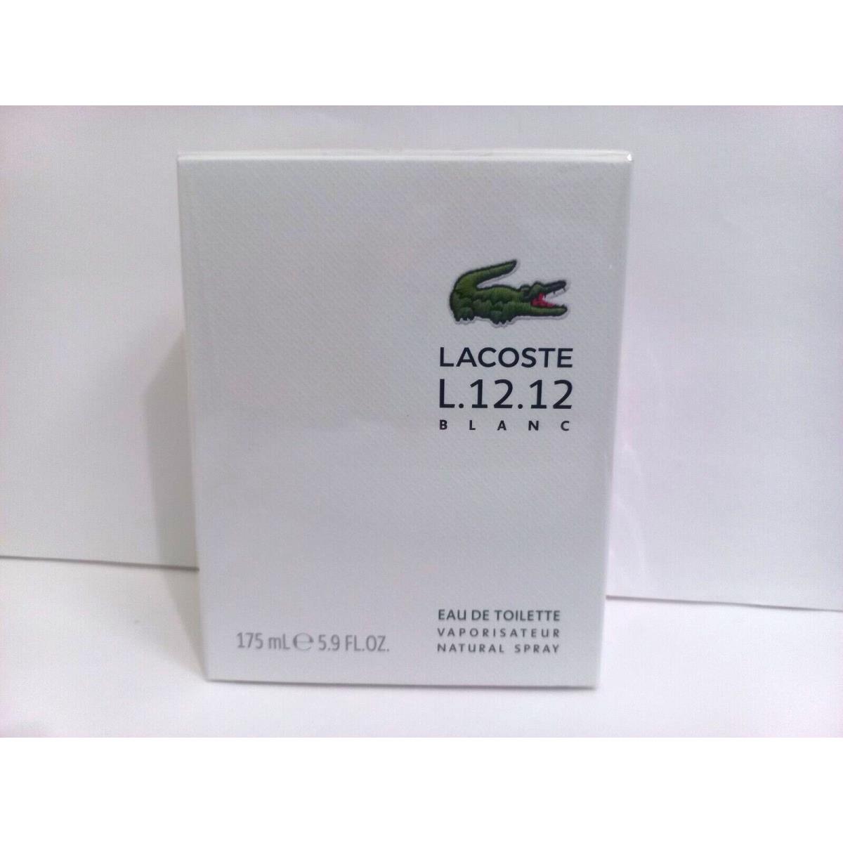 Lacoste Eau de Lacoste L.12.12 Blanc Eau de Toilette Spray For Men 5.9 fl oz