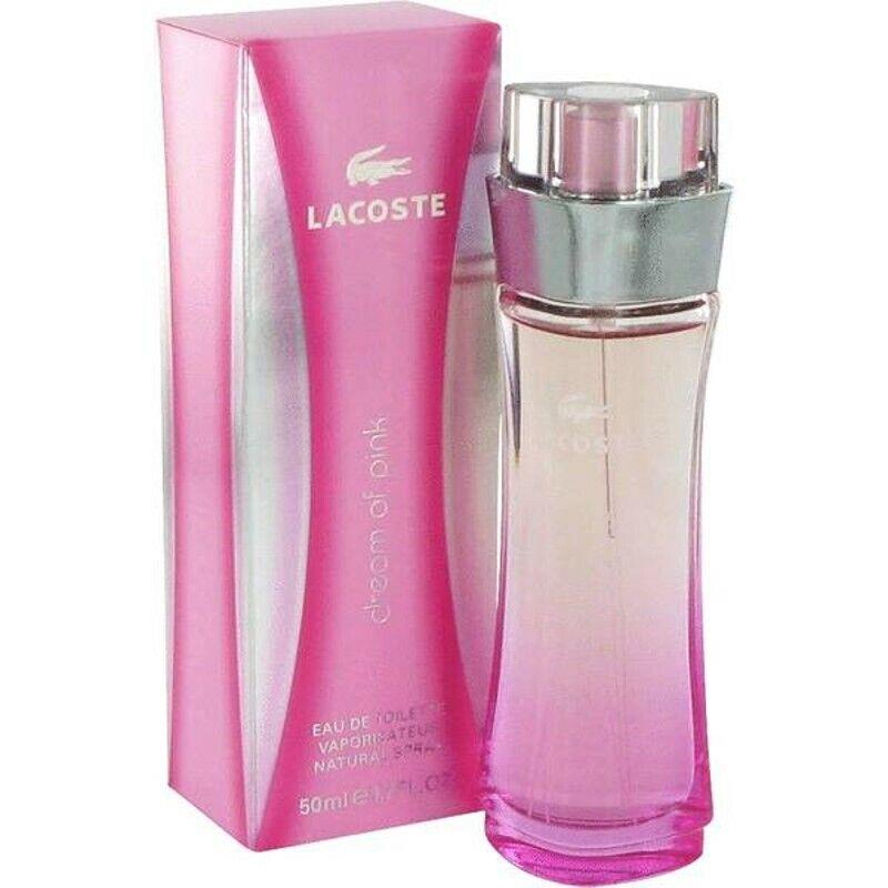 Dream of Pink For Women by Lacoste Eau de Toilette Spray 1.6 oz