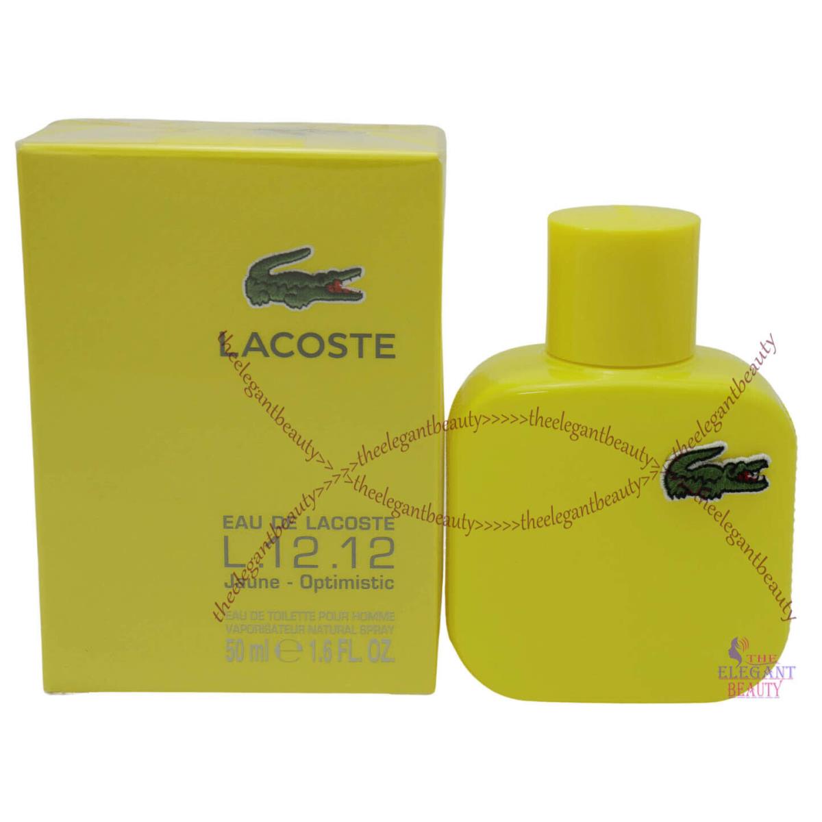 Eau De Lacoste Jaune Edt 1.7oz/50ml Spray For Men