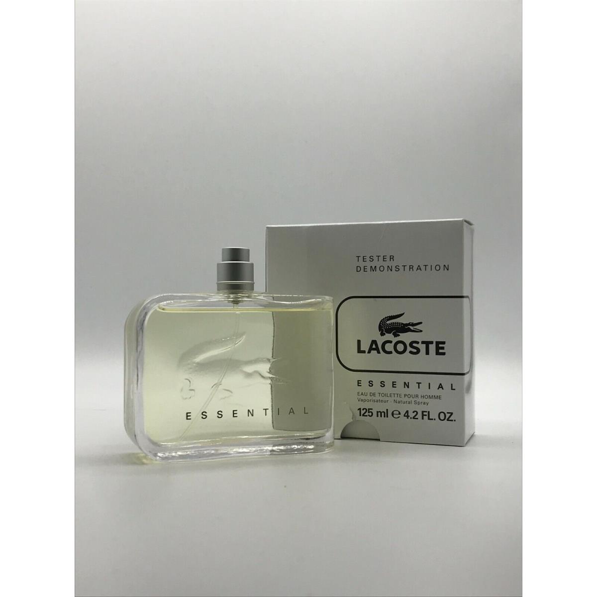 Lacoste Essential Men Cologne Spray 4.2 oz Box As Shown