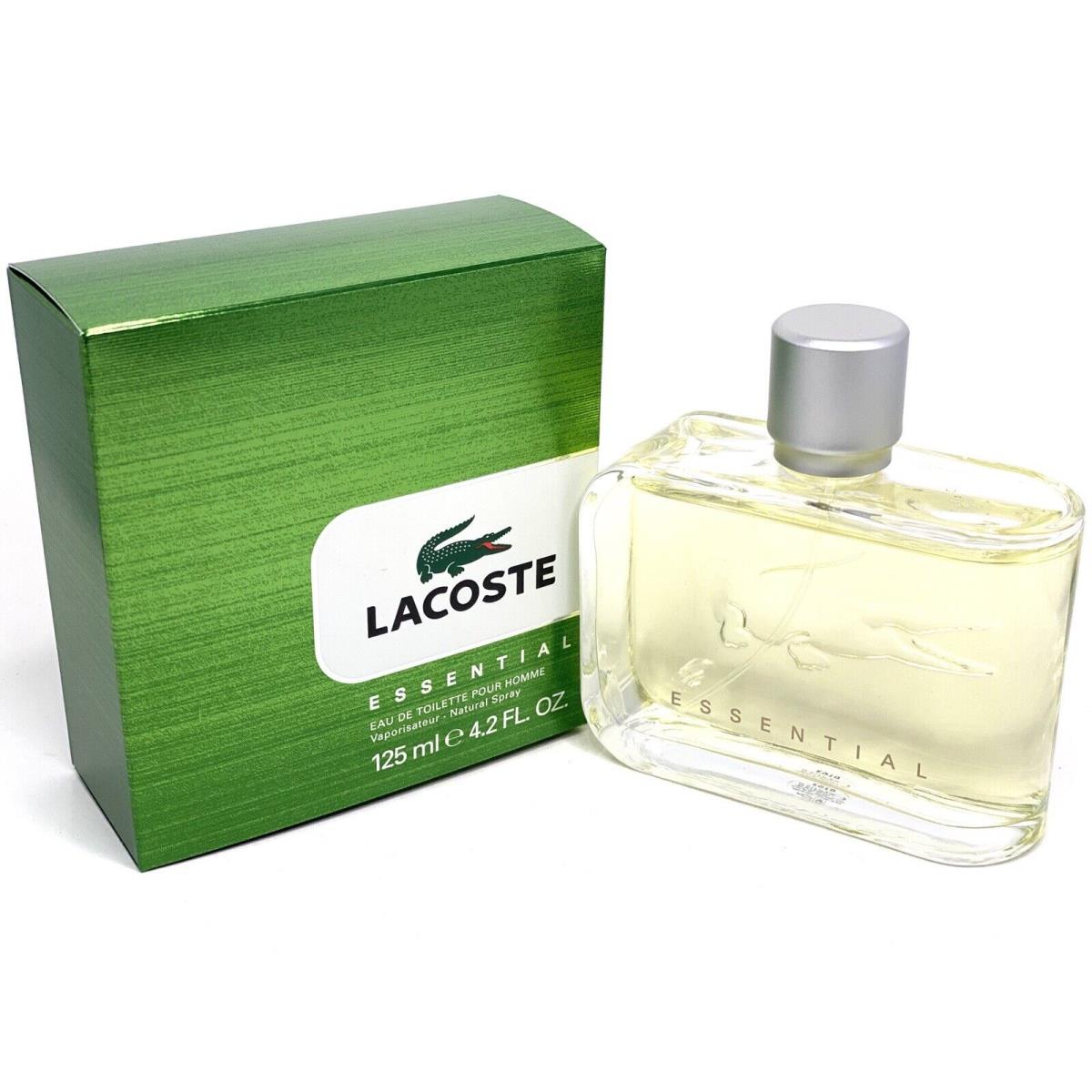 Lacoste Essential By Lacoste 4.2 Fl.oz Eau De Toilette Spray For Men