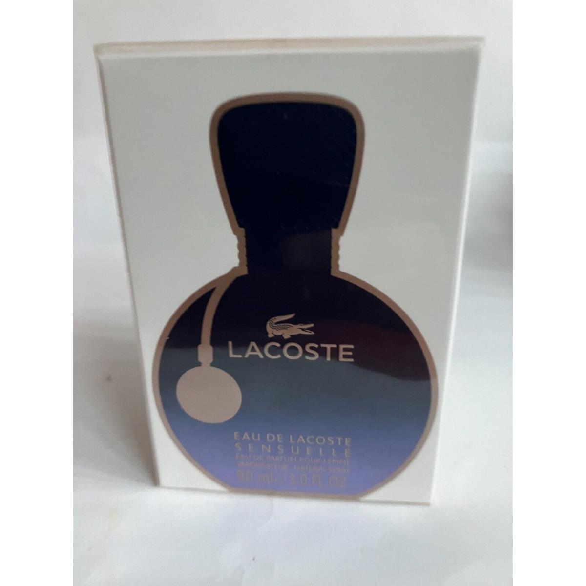 Lacoste - Sensuelle 3 oz Edp Spray For Women Rare