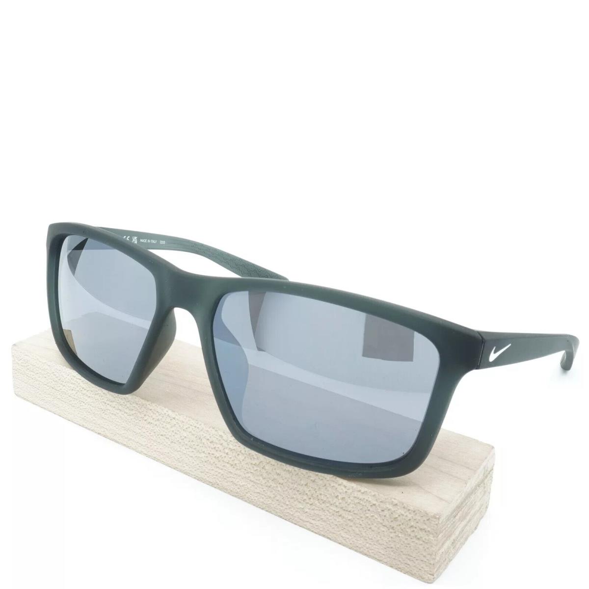 Nike VALIANT-MI-CW4645-061-6017 Matte Anthracite Grey Sunglasses - Frame: MATTE ANTHRACITE GREY, Lens: SILVER FLASH