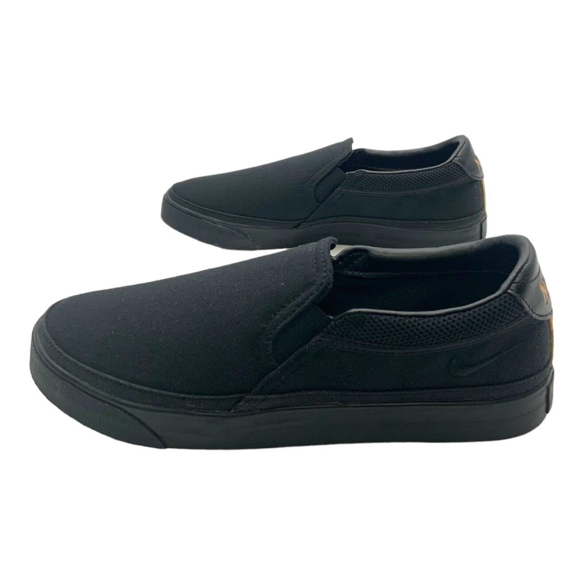 Nike Court Legacy Slip-on Sneaker Black/black-black US Men`s 8.5 - Black