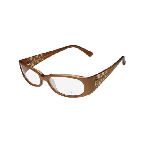 Emilio Pucci 2604 Eyeglass Frame Brown 53-16-130 Womens Plastic 216 Designer