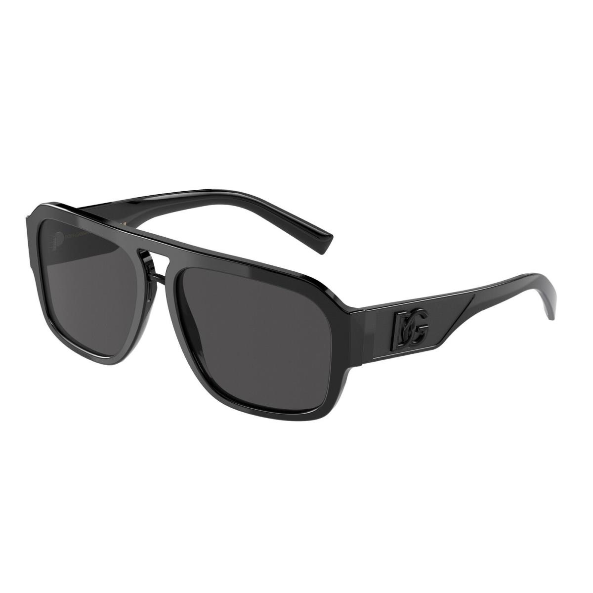 Dolce Gabbana 4403F Sunglasses 501/87 Black