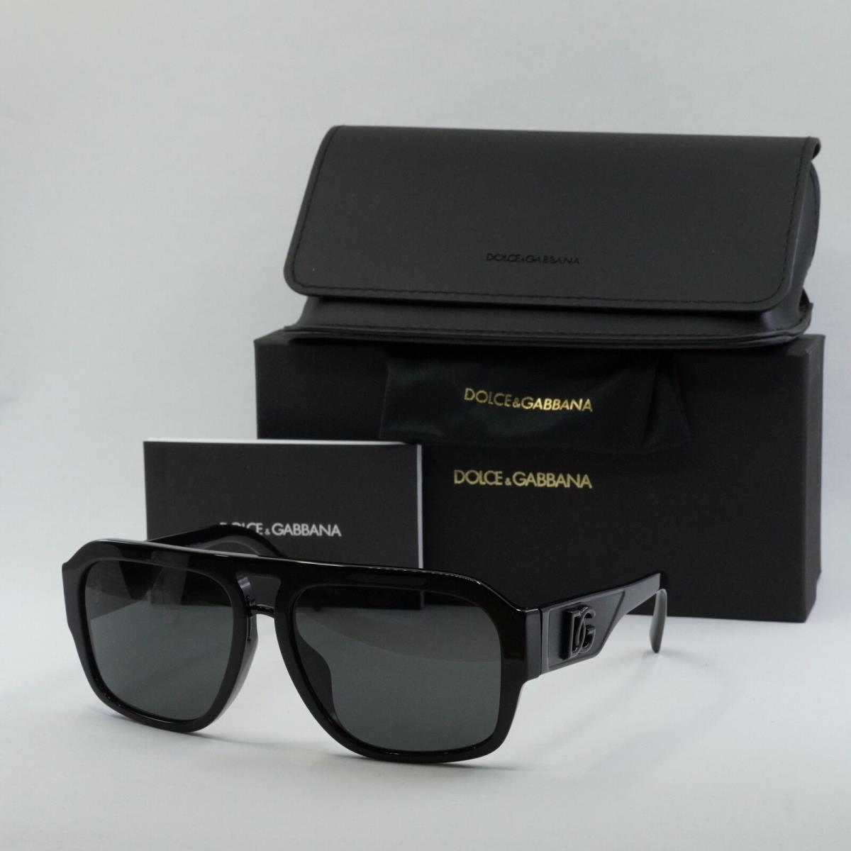 Dolce Gabbana 4403F Sunglasses 501/87 Black