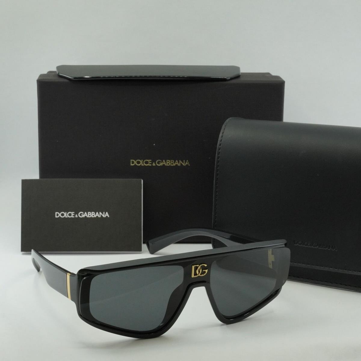 Dolce Gabbana DG6177 501/87 Black/dark Grey 46-146-145 Sunglasses