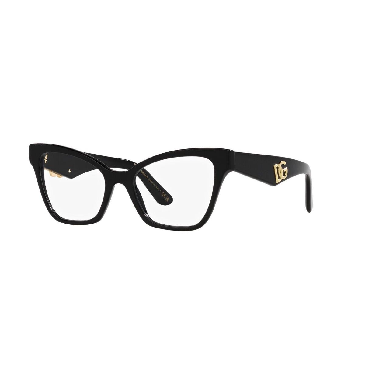 Dolce Gabbana DG 3369 Black 501 Eyeglasses