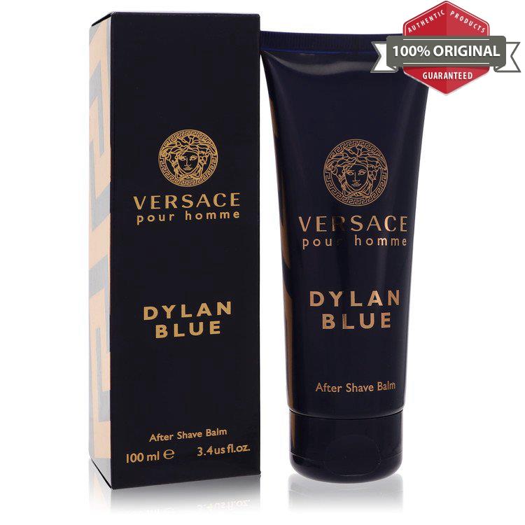 Versace Pour Homme Dylan Blue 3.4 oz After Shave Balm For Men by Versace