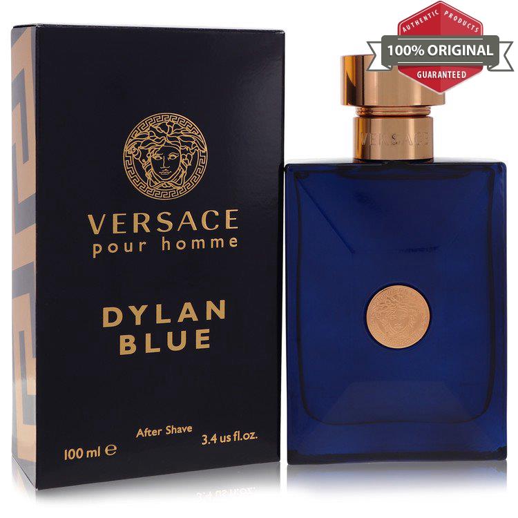 Versace Pour Homme Dylan Blue 3.4 oz After Shave Lotion For Men by Versace