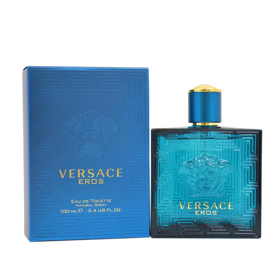 Versace Eros Eau de Toilette 3.4 oz / 100 ml For Men