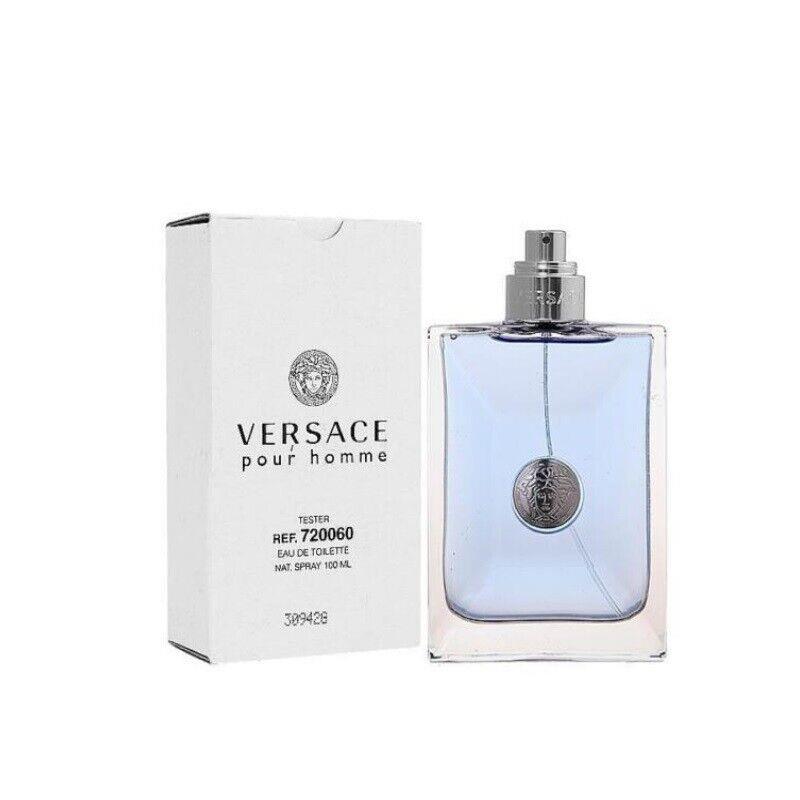 Versace Pour Homme Edt 3.4 oz / 100 ml Spray For Men - White Box