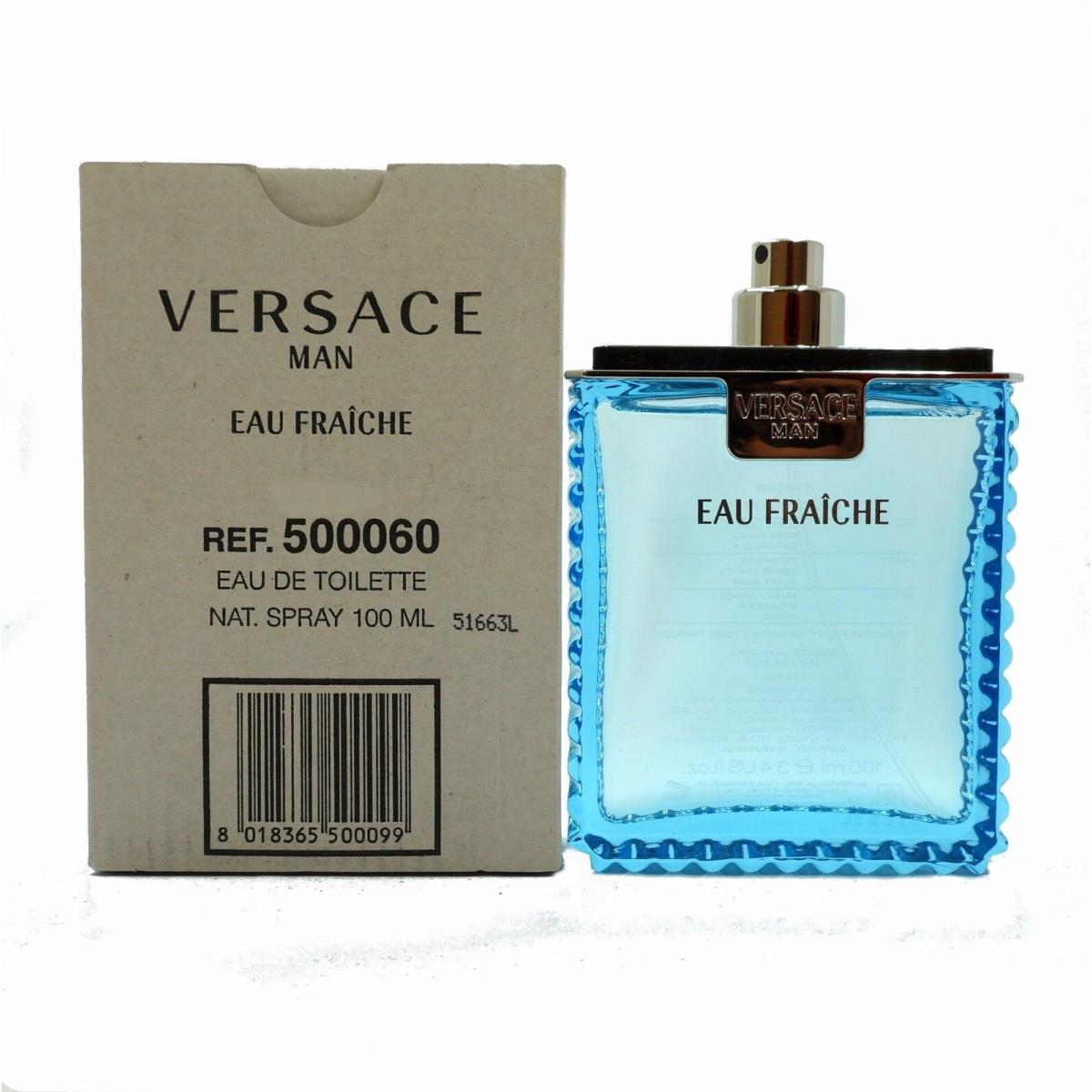 Versace Man Eau Fraiche BY Versace Eau DE Toilette Natural Spray 100 ML T