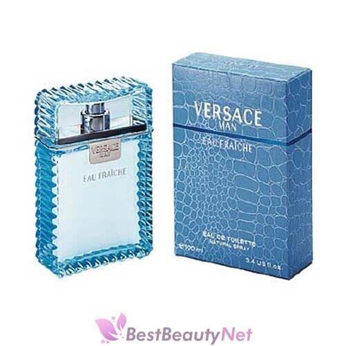 Versace Man Eau Fraiche by Gianni Versace For Men 3.4oz Eau De Toilette Spray