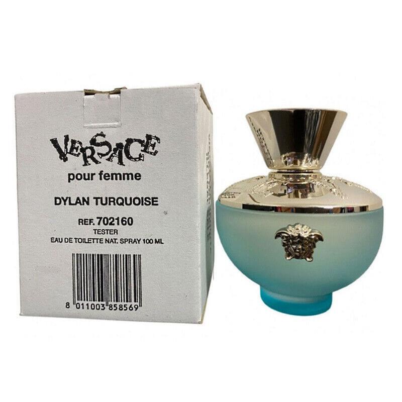 Versace Dylan Turquoise Women 3.4 oz 100 ml Eau De Toilette Spray Same As Photo