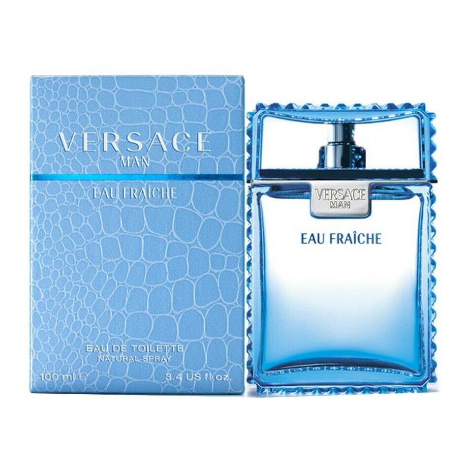 Versace Eau Fraiche 3.4 oz /100 mL Edt Spray For Men By Versace