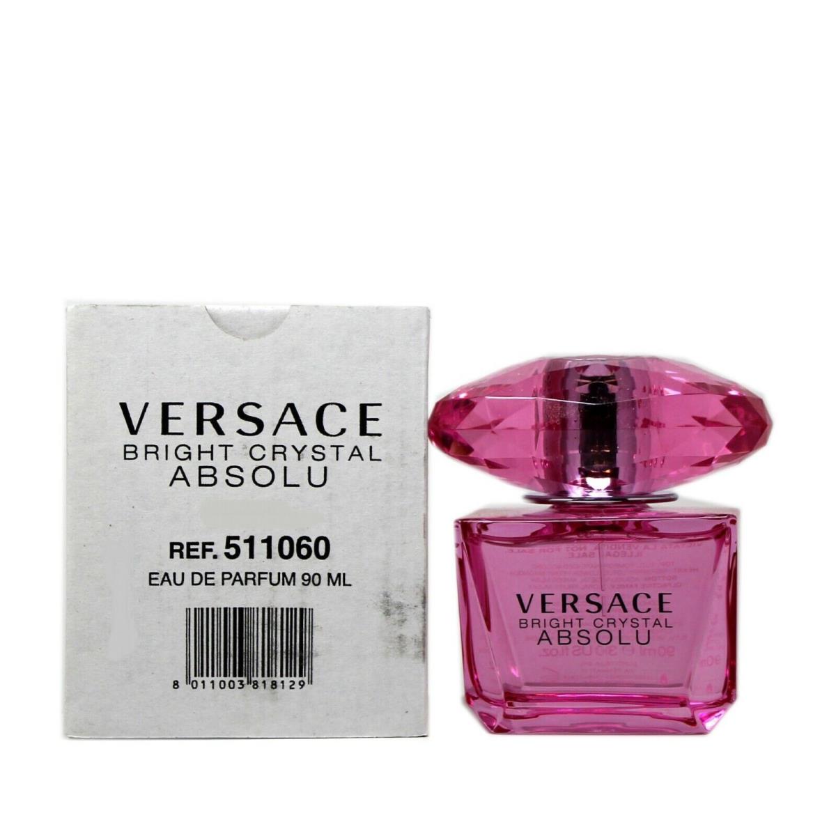 Versace Bright Crystal Absolu Eau DE Parfum Natural Spray 90 ML T-with Cap