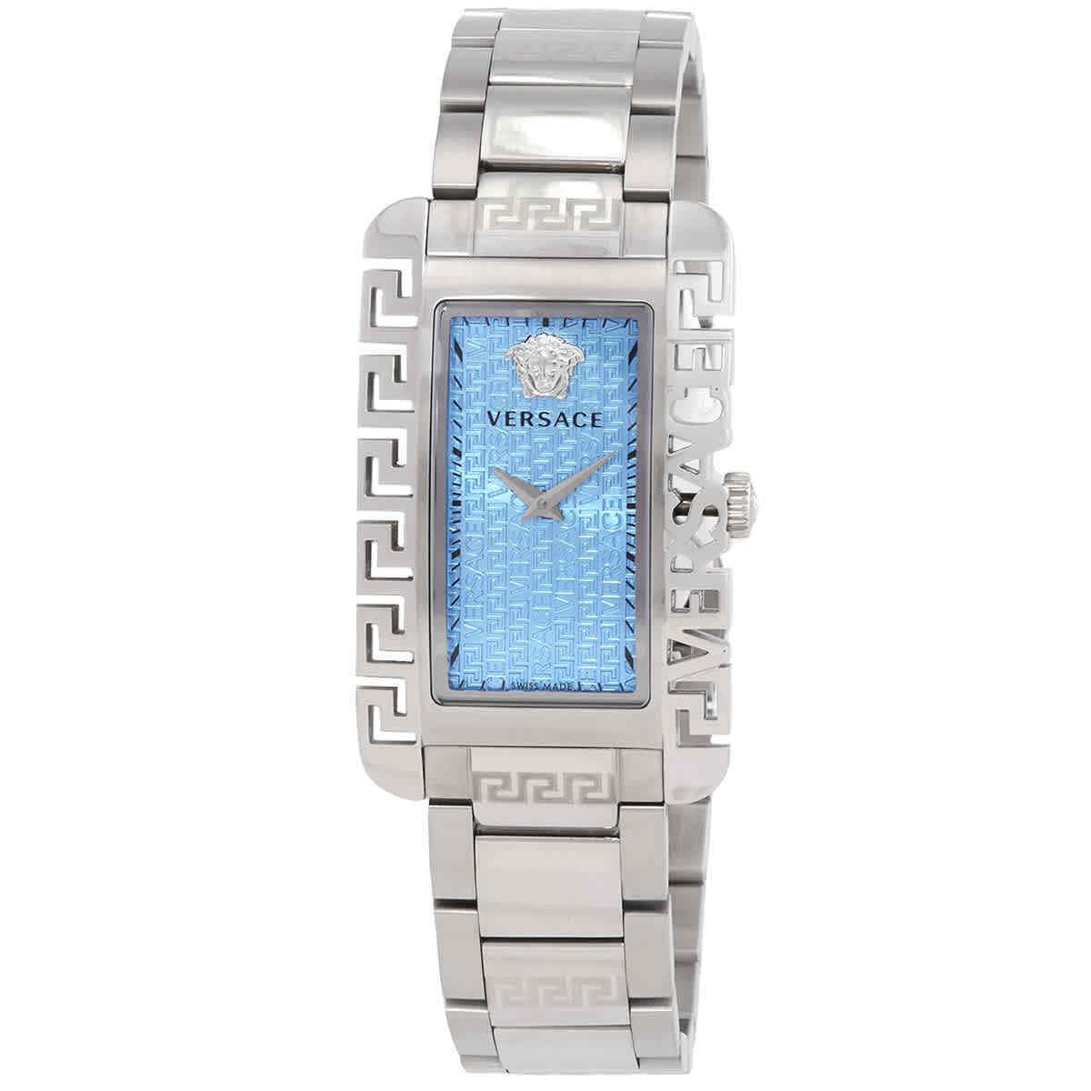 Versace Flair Gent Quartz Blue Dial Unisex Watch VE7D00223
