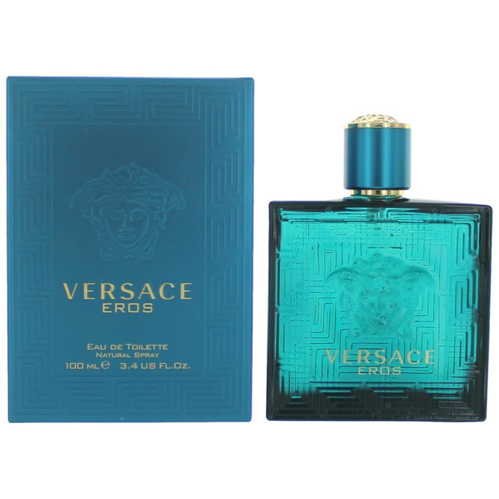 Eros by Versace 3.4 oz Edt Spray For Men