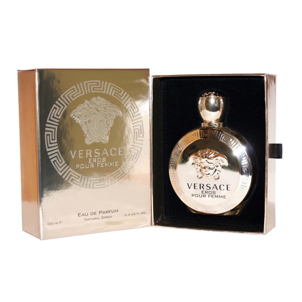 Versace Eros Pour Femme By Versace 3.4/3.4 oz Edp Spray For Women