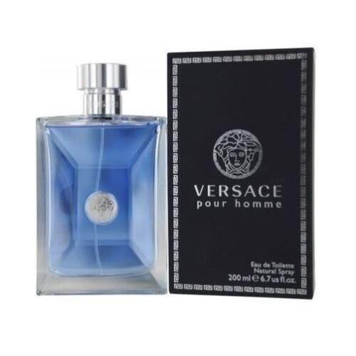 Versace Pour Homme 6.7 OZ Eau DE Toilette Spray Mens Cologne 200 ML