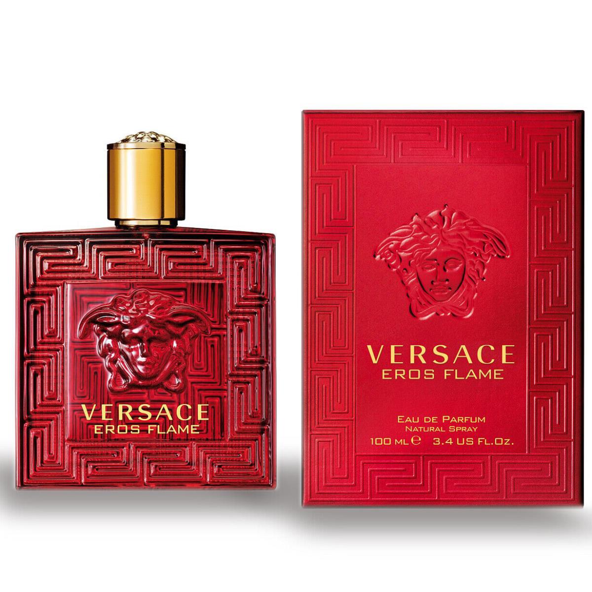 Versace Eros Flame For Men by Versace Eau de Parfum Spray 3.4 oz