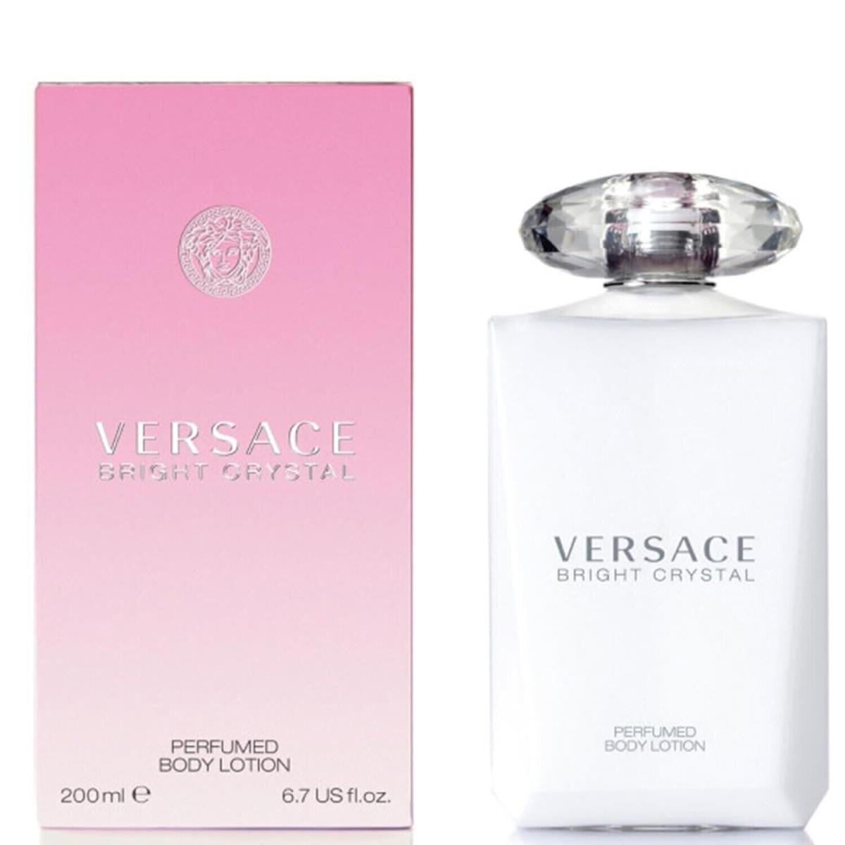 Versace Bright Crystal Body Lotion 6.7 Oz