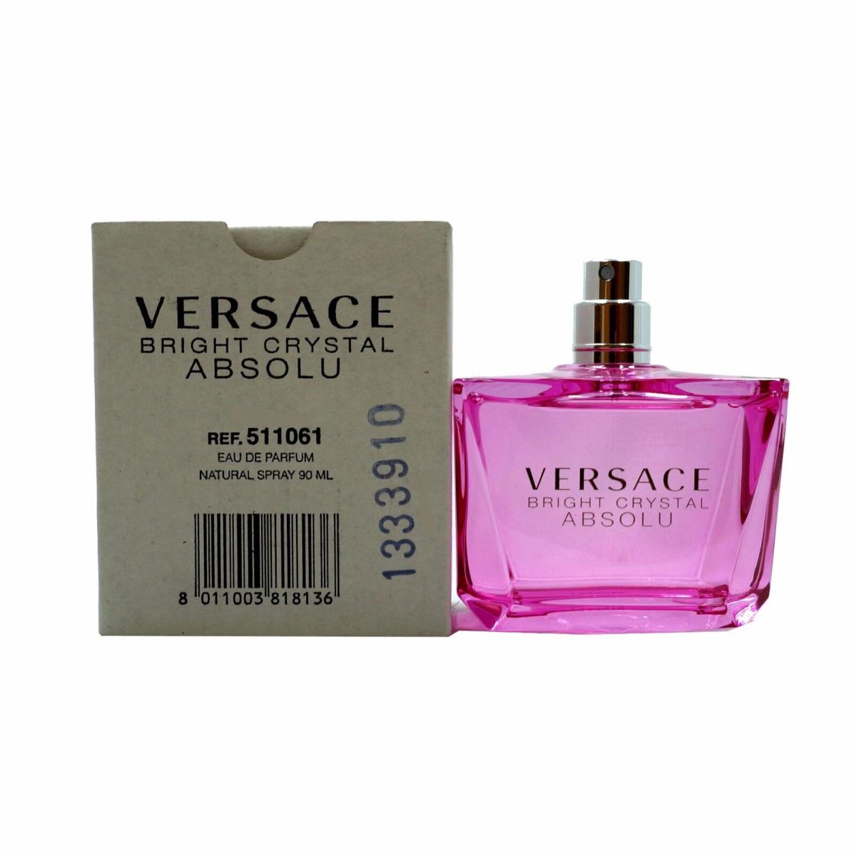 Versace Bright Crystal Absolu Eau DE Parfum Natural Spray 90 ML T-n/p